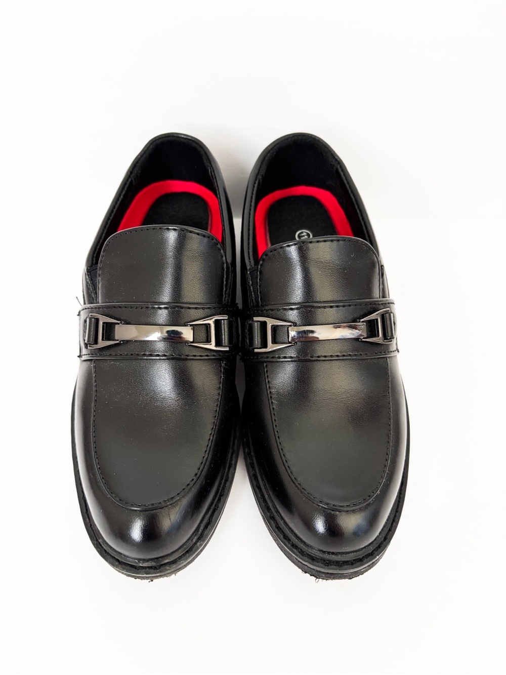 Bruno Marc Boys Dress Shoes Black Size 11